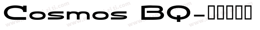 Cosmos BQ字体转换
